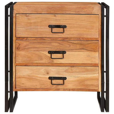 Solid Wood Accent Cabinet