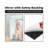 Trelon Mirror with Hooks-1435895346