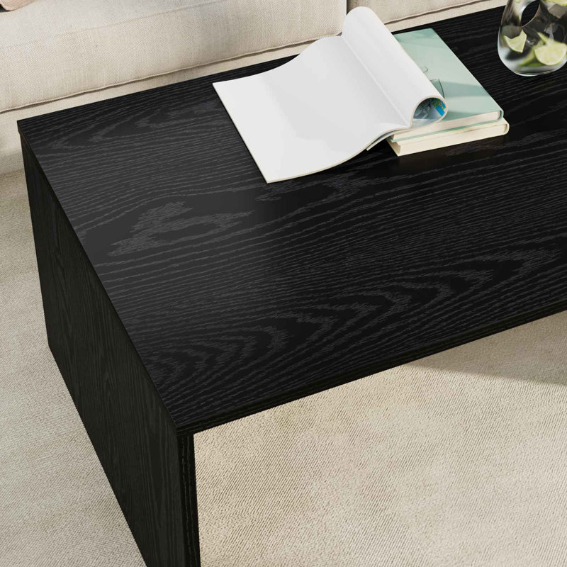 Coffee Table, Black Oak