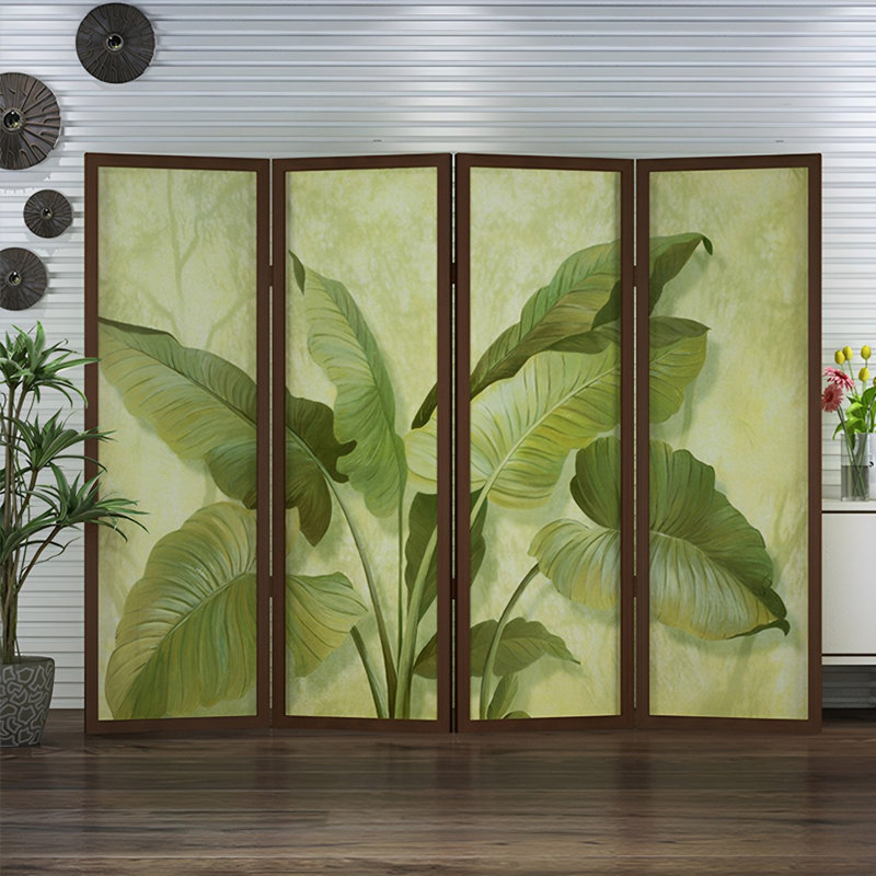Décoration de paravent en bois massif, H 78,74 po x l 94,49 po x P 1,57 po