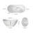 60" x 29"Freestanding Acrylic Soaking Bathtub With Overflow Tub