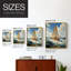NAUTICAL Series CCCCXXV - Impression encadrée de qualité supérieure - Prêt à être accroché - Aucun clou requis-1668483598-1668483585