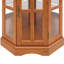Corner Cabinet With 5 Shelves And , Oak Character 5-Shelf Lighting Flair-225013747