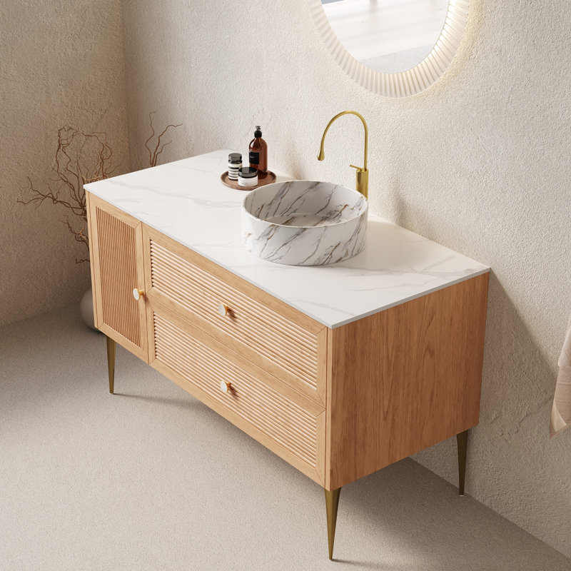 Meuble-lavabo simple 48 po avec comptoir