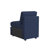 Lockheart Seat And Back 24" Blue-126666890