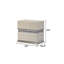 Table de chevet Velmora - gris