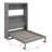 Murphy Bed Cabinet with Built-In Shelves & Hydraulic Lift-106950507-106950509