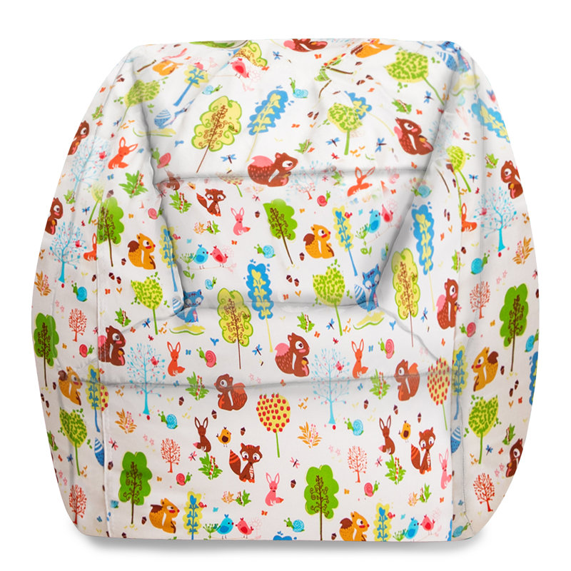 Bean Bag Chair Structured Seat for Kids, Teens and Adults, Comfy Bean Bean Bag Chair for Gaming, Reading and Watching TV, Coronado Chair, Multiple Colors and Fabrics