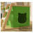 56.3" Green Manufactured Wood Cat Tree