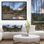 «Peaceful Evening at Mountain Creek», reproduction de photo sur toile tendue-26691693-67660186