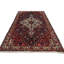 Tapis oriental traditionnel rouge unique 5 x 10 Flora