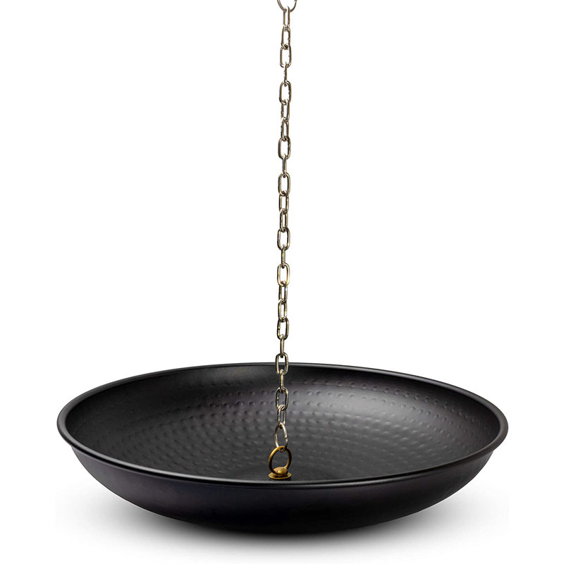 Chaîne à pluie, Black, H 15 po x l 15 po x P 3 po