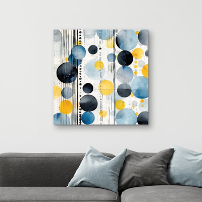 Oceanic bubbles - 32"x32" art on canvas