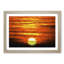 Orange Sunset - Picture Frame Painting Print-55581385-55581386