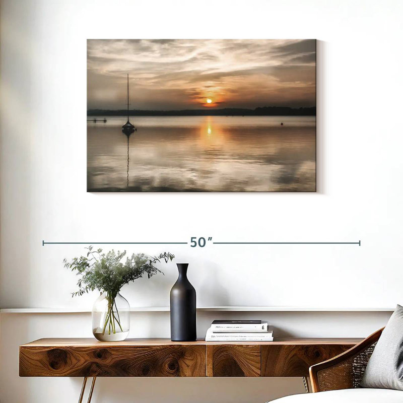 Coucher de soleil doux Alvord, H 24 po x l 36 po