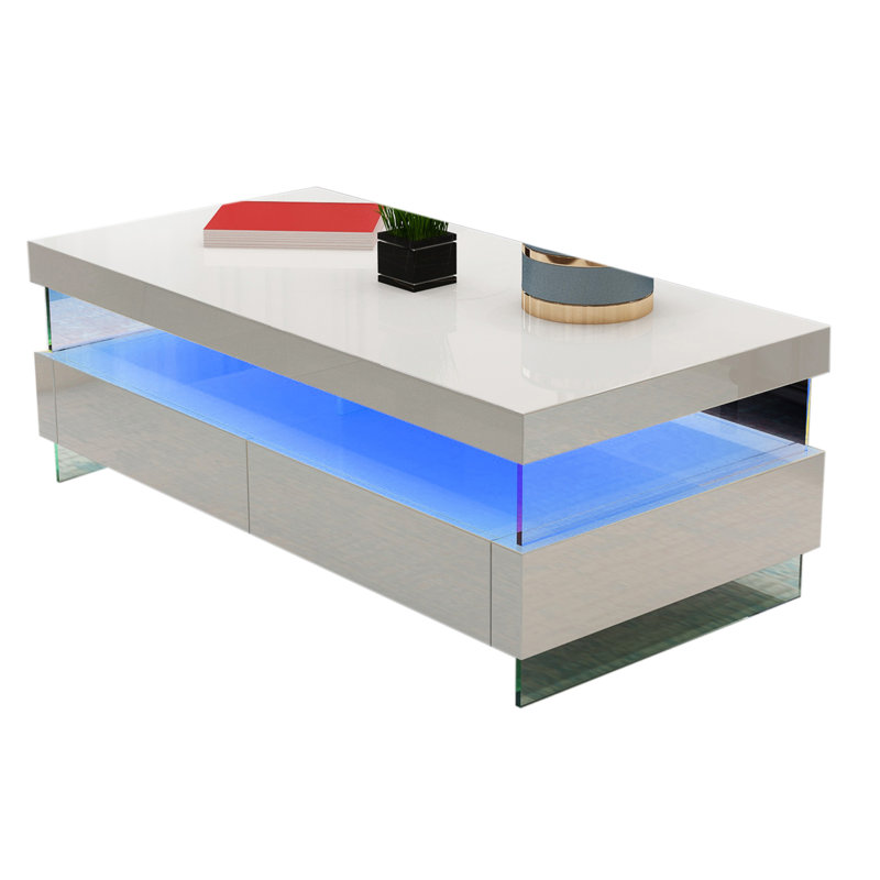 Table basse Selda, Blanc