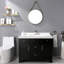 Robinet de salle de bains monotrou avec ensemble de drainage-86794399