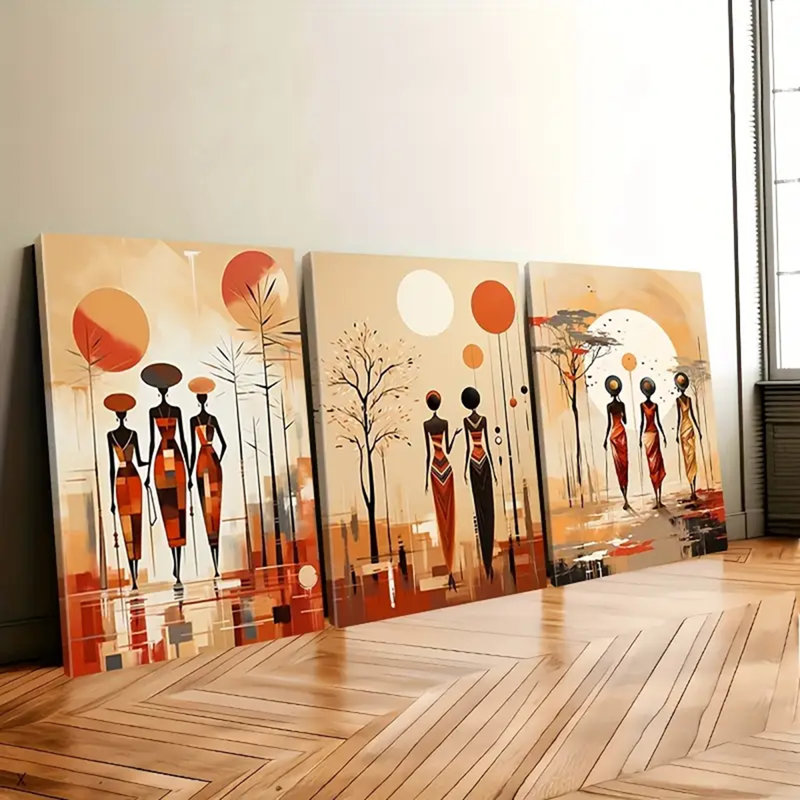 3 Piece Wrapped Canvas Painting