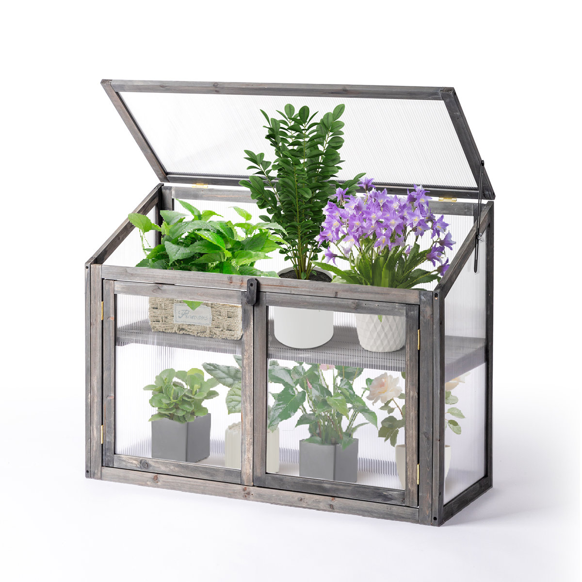 Wooden Cold Frame Greenhouse