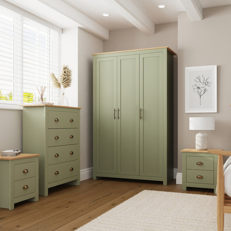 Kenneth Piece Bedroom Set, Sage Green