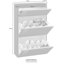 Giammaria Shoe Storage Cabinet-14690342
