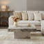 Table basse moderne avec un design texturé élégant-491887712