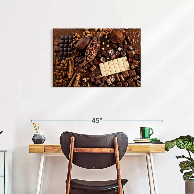 Chocolate Bliss, 20" H x 30" W