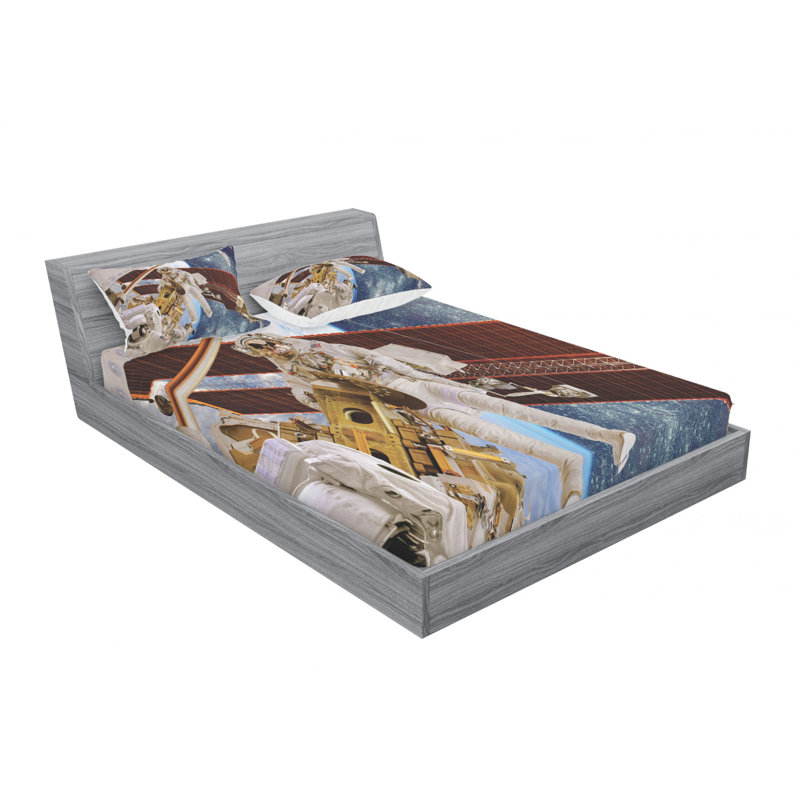 Microfiber Sheet Set, Full Sheet Set with Fitted Sheet