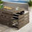 Aluminum Propane Outdoor Fire Pit Table with Hidden Fuel Tank Storage & Lid (Fully Assembled)-1540169202