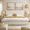 Lit plateforme tapissier avec rangement Gaillarde