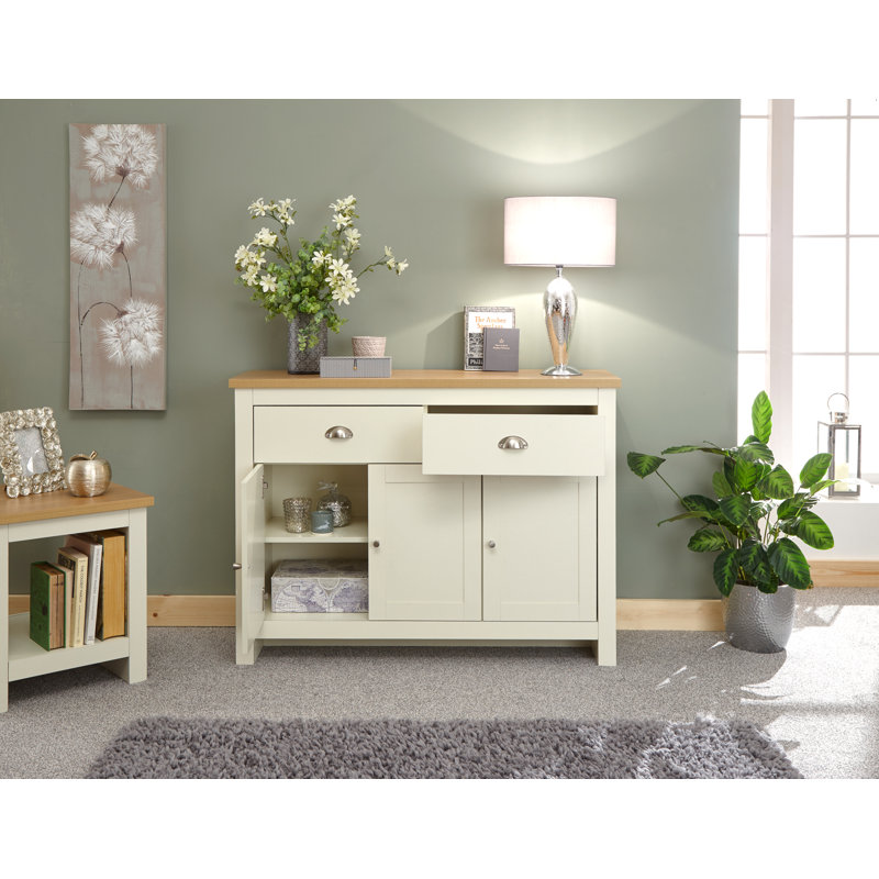 Loretta 111.7cm Sideboard, Cream