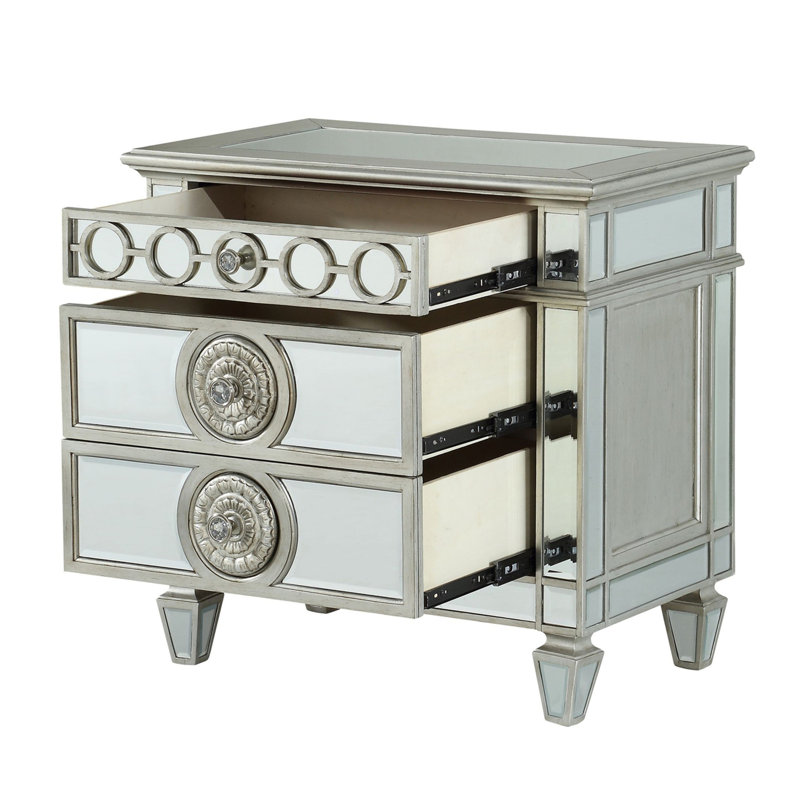 Table de chevet Modern Elegance, Clair