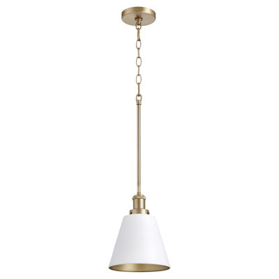Luminaire suspendu conique à 1 lumière Arquette