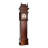 86.61"American-style vintage solid wood standing floor clock