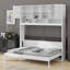 Lit escamotable moderne avec beaucoup de rangement