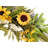 Faux Sunflower Polyester 24'' Wreath