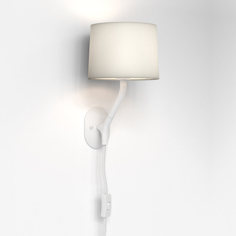 Arbor 1 - Light Armed Sconce, Matt White