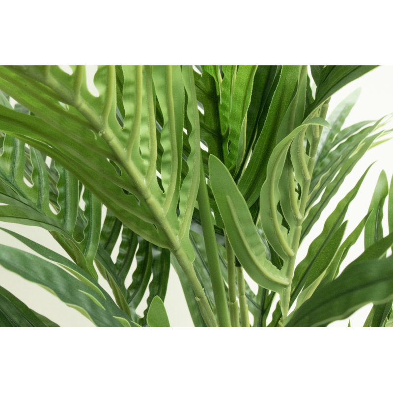 Chamberlain 24'' Faux Palm Tree in Planter, Black, 2-pack