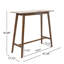  Table de bar en bois, design moderne et élégant, finition noyer naturel pour bar à domicile, pub ou espaces compacts, noyer-1545877324