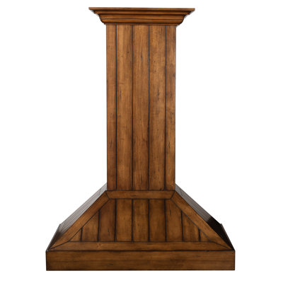 Hotte murale en bois ZLINE 30 po - avec moteur