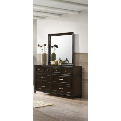 Commode 6 tiroirs Merlot