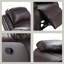 Fauteuil inclinable en cuir 37 po Ahart-250303556