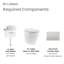 Cuvette de toilette allongée St. Tropez-100476915