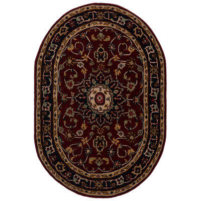Mcauliffe Hand Tufted Wool Oriental Rug