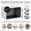 Paw and Bone Navy Blue Dog Crate Kennel Cover by Sweet Jojo Designs
