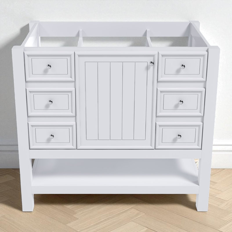 36" Single Bathroom Vanity Base