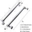 10-Pack Cabinet Pulls, Kitchen Cabinet Handles And Dresser Drawer Hardware-114861656-114861663