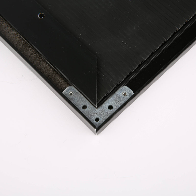 Ensemble de 2 cadres photo en aluminium