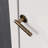 Privacy Door Lever with Round Rosette-99417915