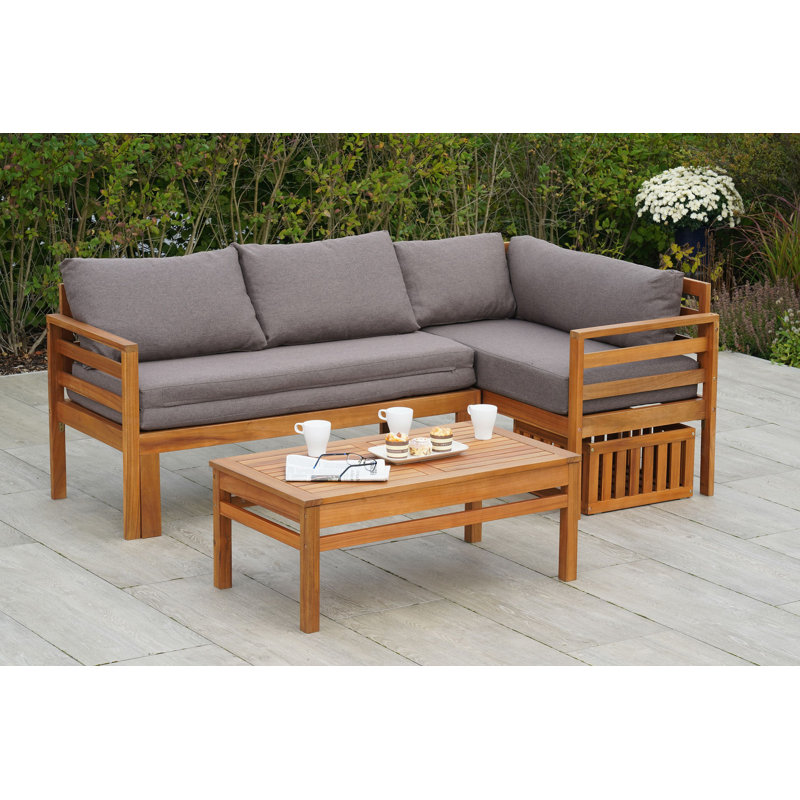 Alyissia 3 - Person Seating Group with Cushions